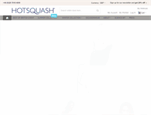 Tablet Screenshot of hotsquash.com
